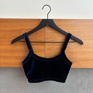 Year of Ours Velvet Sport Top, Size XS